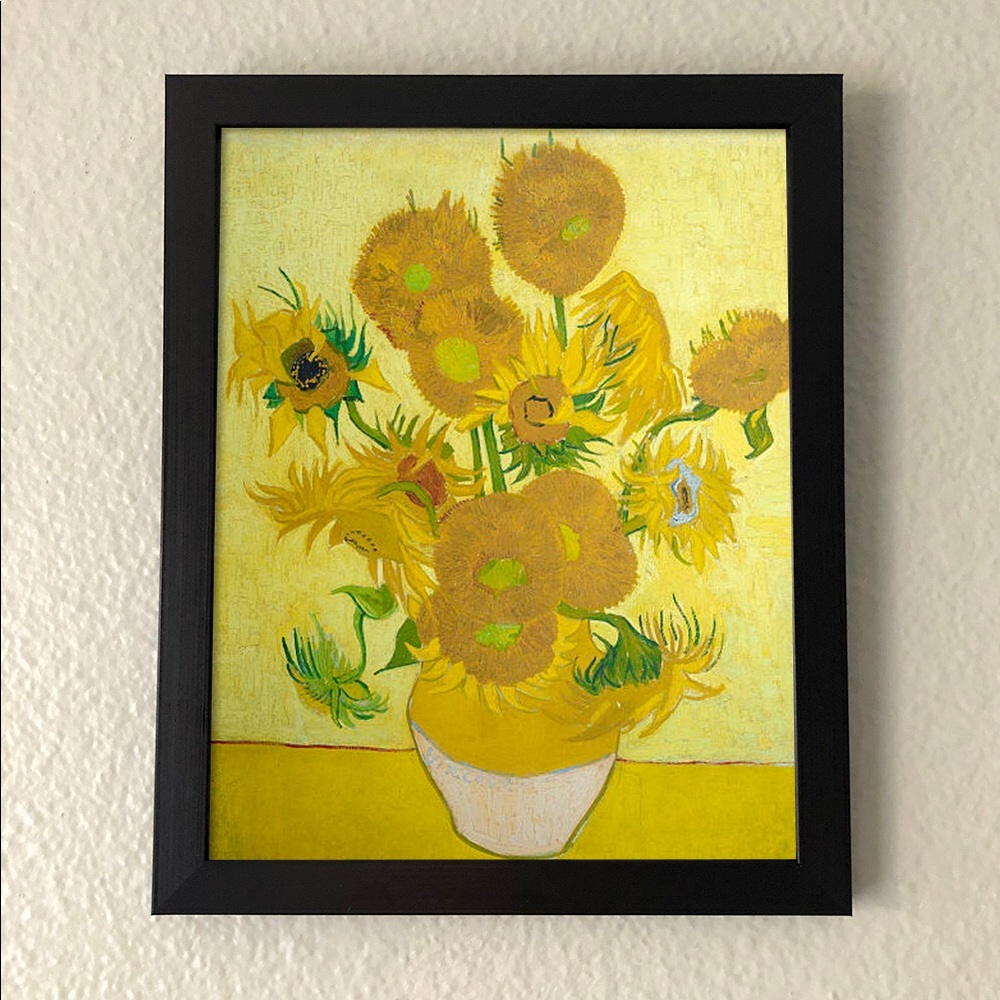 Van Gogh Sunflower Wall Art